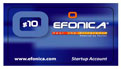EFonica Card \ New Account\ 10 $