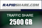 Traffic Rapid Share 2500 GB