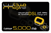MegaNet 5,000 MB