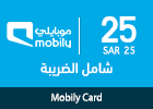 Mobily Card SAR 25 OS