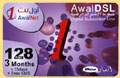 Awalnet DSL_128 k Card 3 Months