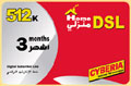 Cyberia DSL_512 k Card 3 Months