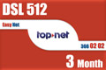 TopNet DSL 512K for 3Months