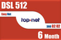 TopNet DSL 512K for 6 Months