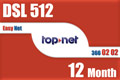 TopNet DSL 512K for 1 Year